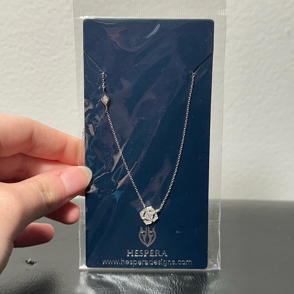 Hespera Silver Necklace